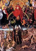 Hans Memling The Last Judgment Triptych oil painting
